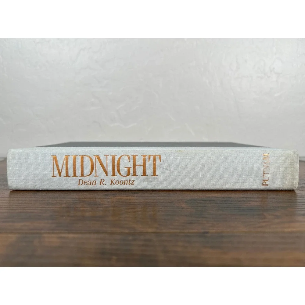Midnight Dean‎ Koontz 1989 First American Edition Hardcover G.P. Putnam's Sons